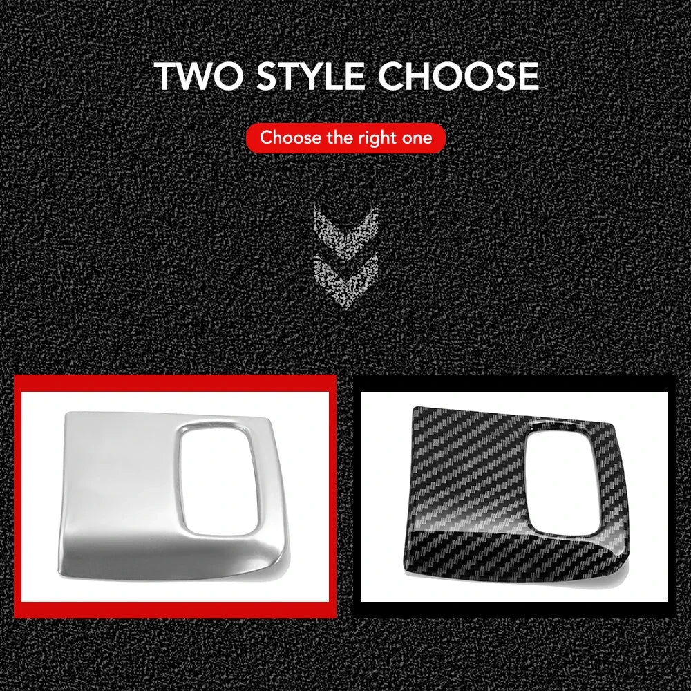 Carbon Fiber Keyhole Panel Trim – Interior Dashboard Decor for Audi A4 A5