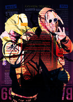 Suicideboys Band Canvas Poster – Vintage Hip Hop Music Wall Art for Home Decor