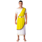 Ancient Greek Toga – Men’s Roman Robe for Halloween Cosplay Costume