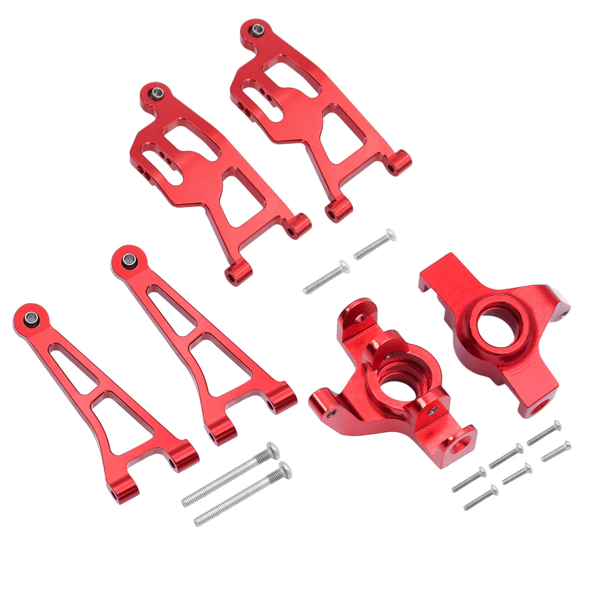Metal Steering and Suspension Upgrade Kit for RC Hobby Cars
