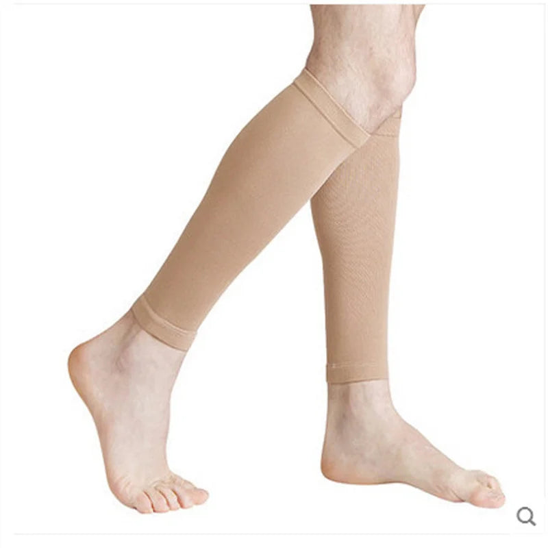 Compression Calf Sleeves – 20-30mmHg Shin Support for Running and Athletics