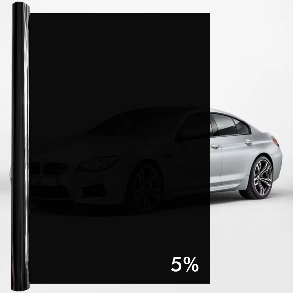 Automotive Window Tint Film – UV Solar Protection for Car Privacy 50x300cm