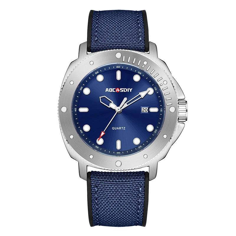 Luxury Chronograph Wristwatch – Waterproof Luminous Calendar for Men