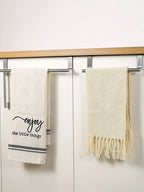 Stainless Steel Towel Rod – Non-Punching Hanging Rack for Bathroom Kitchen