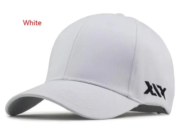 Oversized Cotton Baseball Cap – Adjustable Large Fit for Men and Women