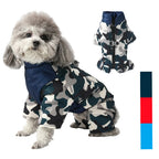 Waterproof Camouflage Dog Jumpsuit – Reflective Winter Coat for Small Medium Dogs