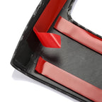 Carbon Fiber Keyhole Panel Trim – Interior Dashboard Decor for Audi A4 A5