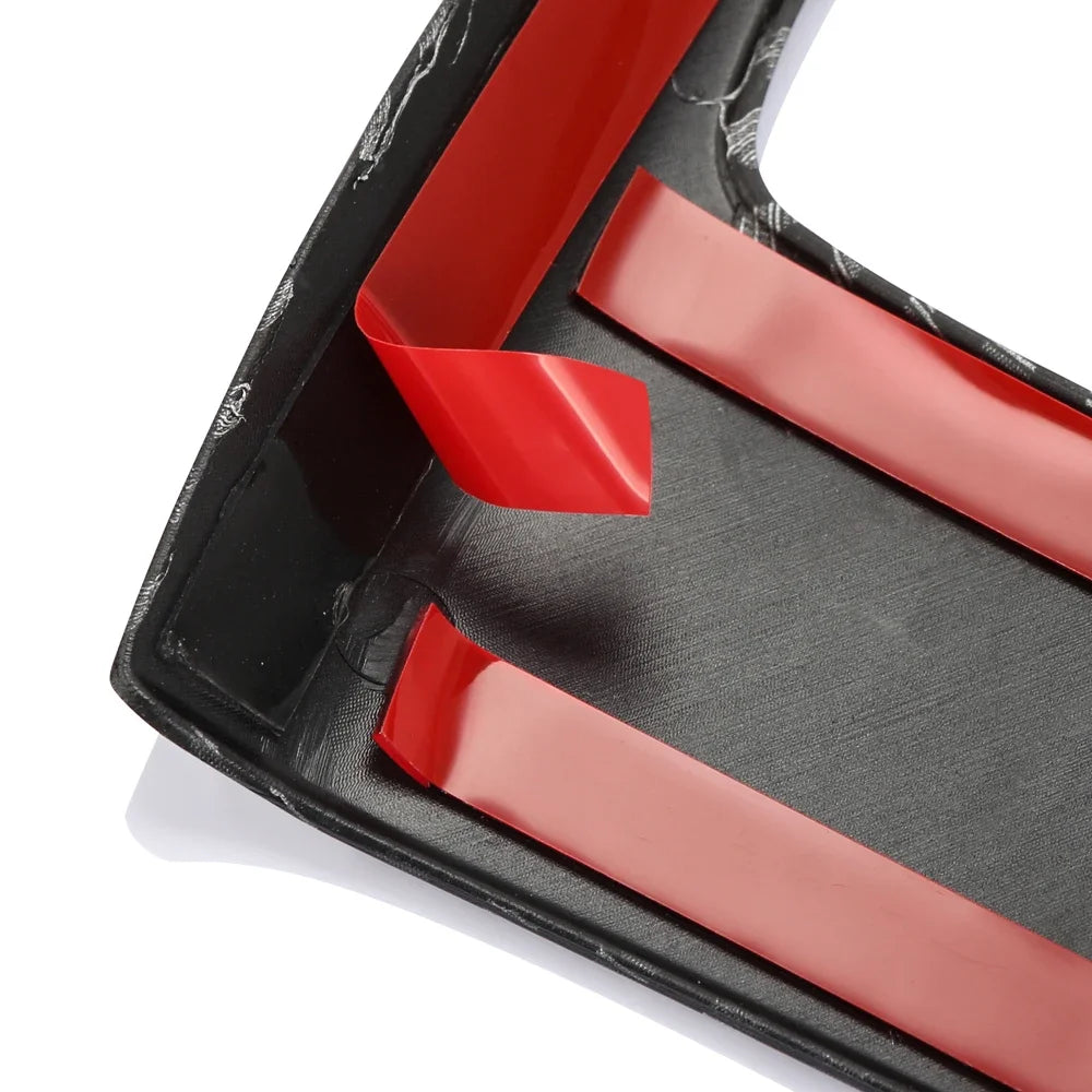 Carbon Fiber Keyhole Panel Trim – Interior Dashboard Decor for Audi A4 A5