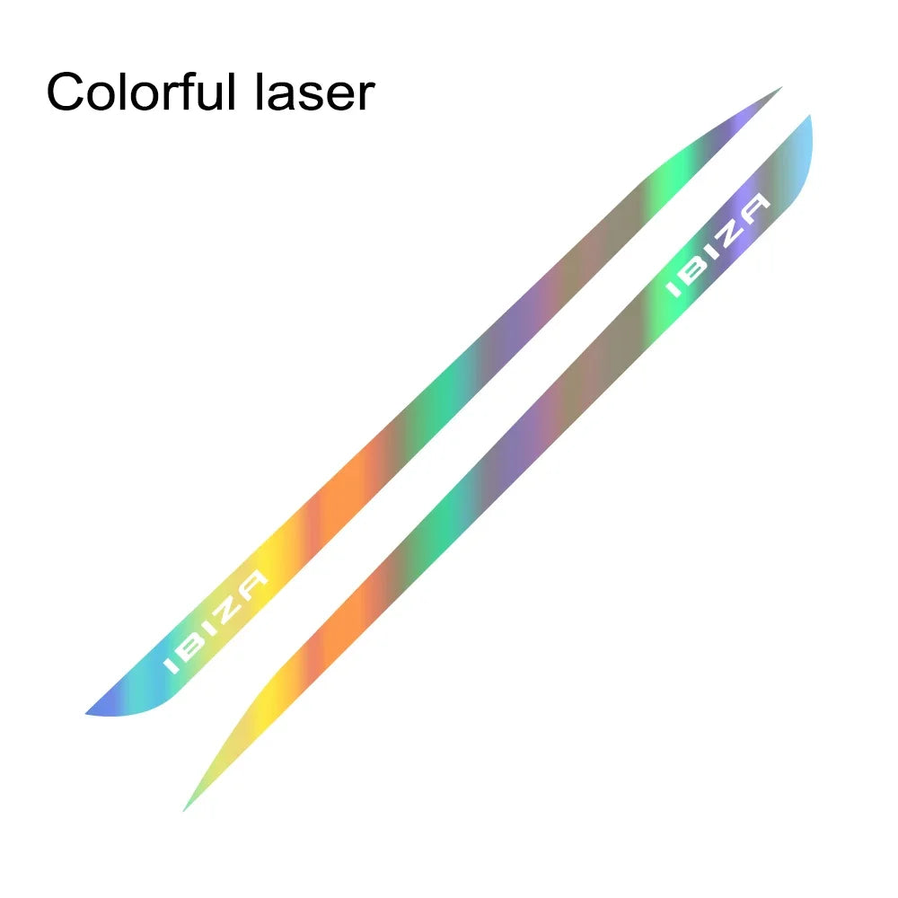 Vinyl Side Skirt Stripes – Car Body Decals for Seat Ibiza Tuning
