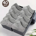 Men's Breathable Ankle Socks – Moisture Wicking Business for Daily Sport