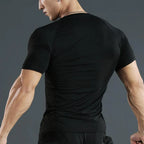 Compression Slimming Vest – Body Shaper T-Shirt for Men Gym Fitness