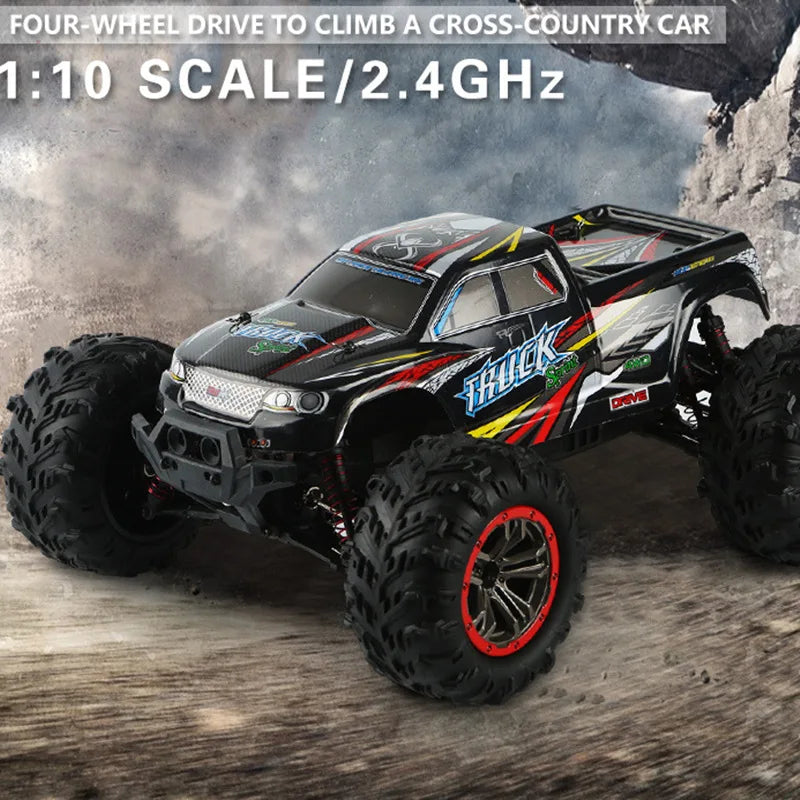 1:10 RC Monster Truck – 4WD High-Speed Off-Road Vehicle for Kids