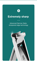 Stainless Steel Nail Clippers – Ultra-Thin Collapsible for Travel Manicure