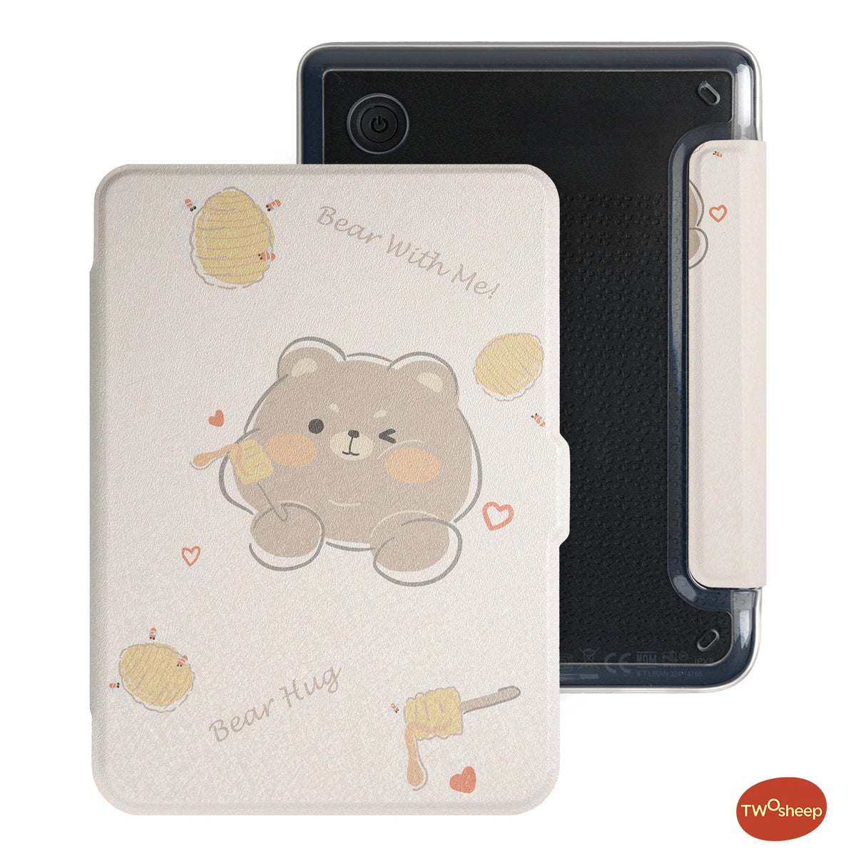 Magnetic Protective Case – Clear Back for Kobo Clara 6-inch E-Reader