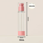 Portable Vacuum Pump Bottle – Refillable Nordic Lotion Dispenser for Travel