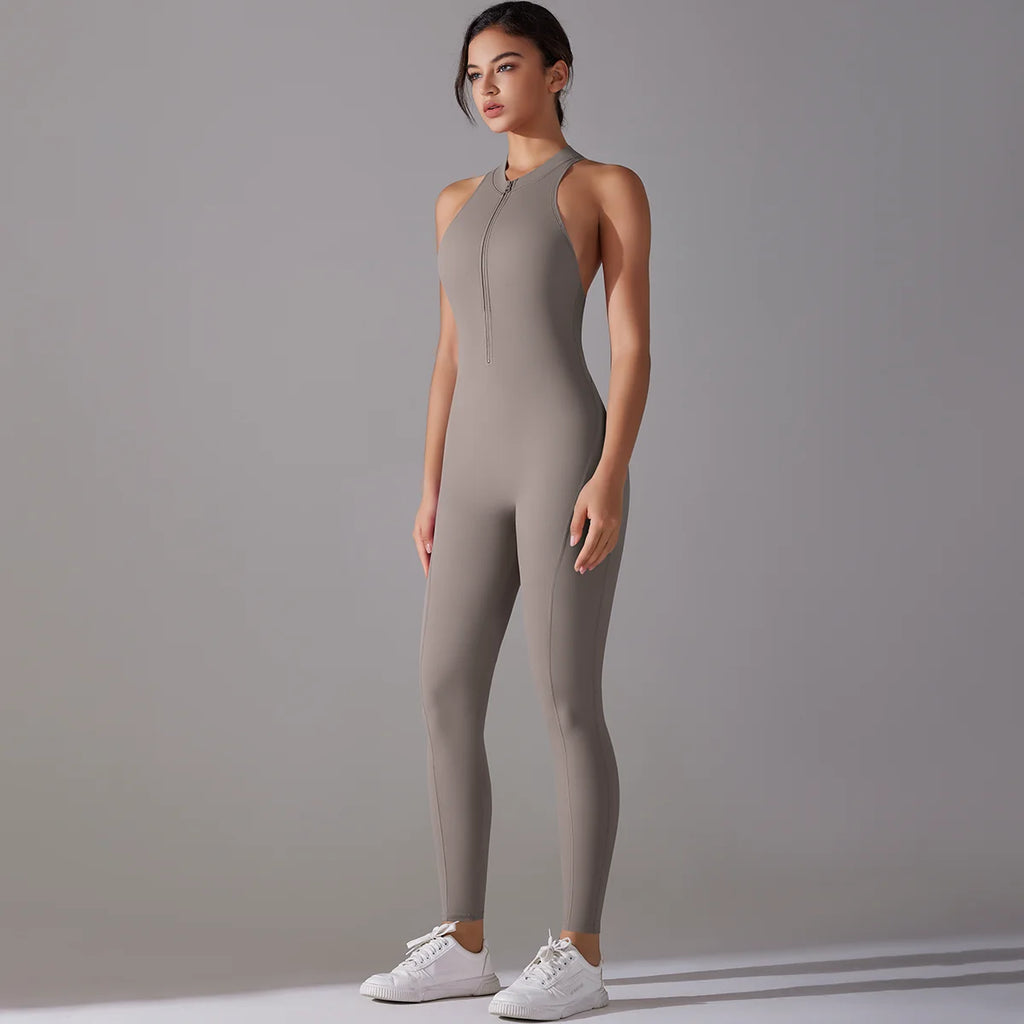 Tummy Control Bodysuit – Push-Up Sculpting Shapewear for Gym Fitness