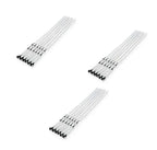 Stainless Steel BBQ Skewers – 55cm Long Handle Grill Sticks for Outdoor Cooking