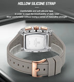 NAVIFORCE Silicone Chronograph Watch – Waterproof Sport Accessory for Men