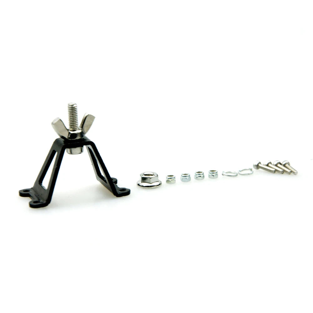 Metal Spare Wheel Tire Rack Holder for 1/10 RC Crawler Car Upgrades