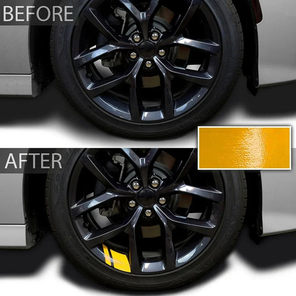 Reflective Vinyl Wheel Rim Decals – 18"-21" Racing Stripes for Dodge Jeep Chrysler