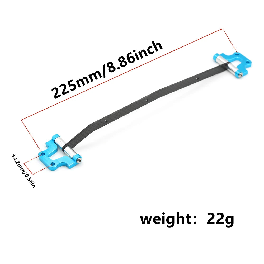 Carbon Fiber Upper Deck for 1/10 RC Car Upgrade