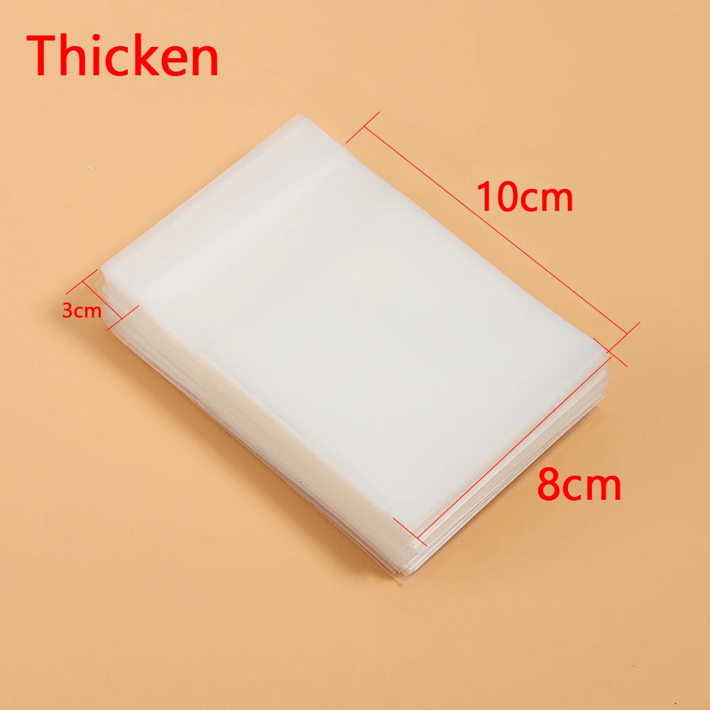 Frosted Self-Adhesive Bags – Transparent OPP Pouch for Cookie Packaging