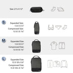 Compression Packing Cubes – Lightweight Luggage Organizers for Travel