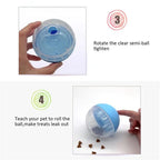 Interactive Treat Dispenser Ball – Slow Feeder for Dog and Cat IQ Training