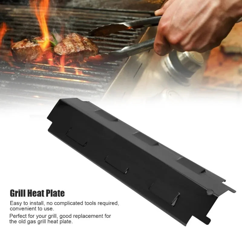 Stainless Steel Heat Shield – BBQ Flame Tamer for Gas Grill Repair