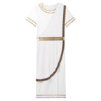 Ancient Greek Toga – Men’s Roman Robe for Halloween Cosplay Costume