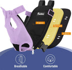 Adjustable Pet Carrier Backpack – Front Travel Bag for Hiking and Camping
