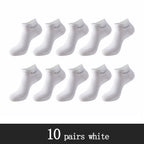Bamboo Fiber Ankle Socks – Breathable Anti-Bacterial Footwear for Daily Casual Wear