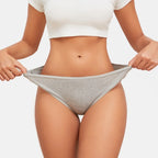 Cotton Briefs – Soft Striped Low Rise Underwear for Women