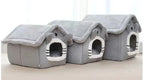 Soft Pet Bed Tent – Washable Enclosed Kennel for Indoor Dogs and Cats