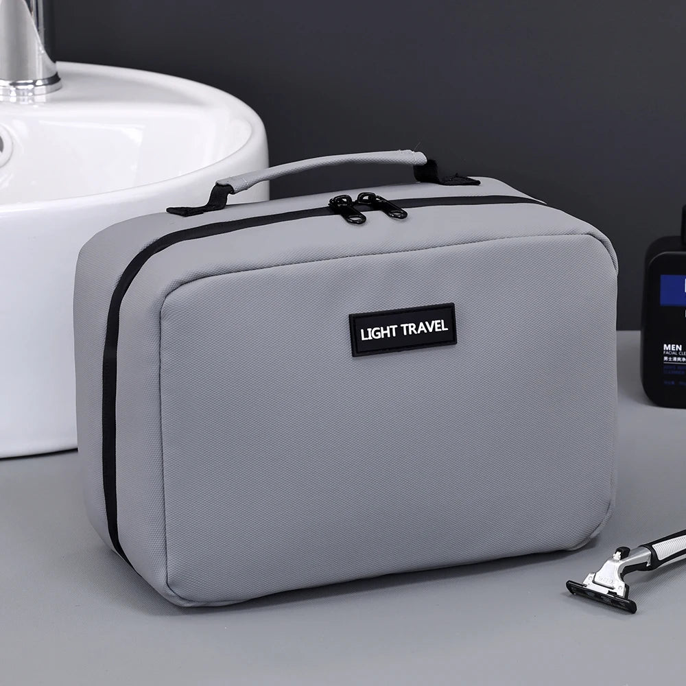 Large Waterproof Toiletry Bag – Portable Travel Organizer for Men and Women