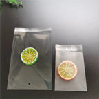 Matte Transparent Cellophane Bags – Self Sealing Pouches for Cookies and Jewelry