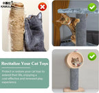 Self-Adhesive Cat Scratching Mat – Trimmable Carpet for Furniture Protection