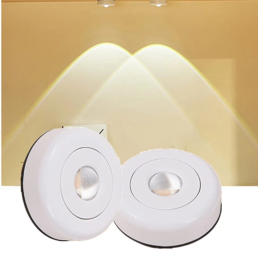 Battery Operated LED Night Light – Touch Activated Lamp for Closet Bedroom