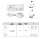 LED Transformer Power Adapter – Multi-Port Driver for Cabinet Lighting