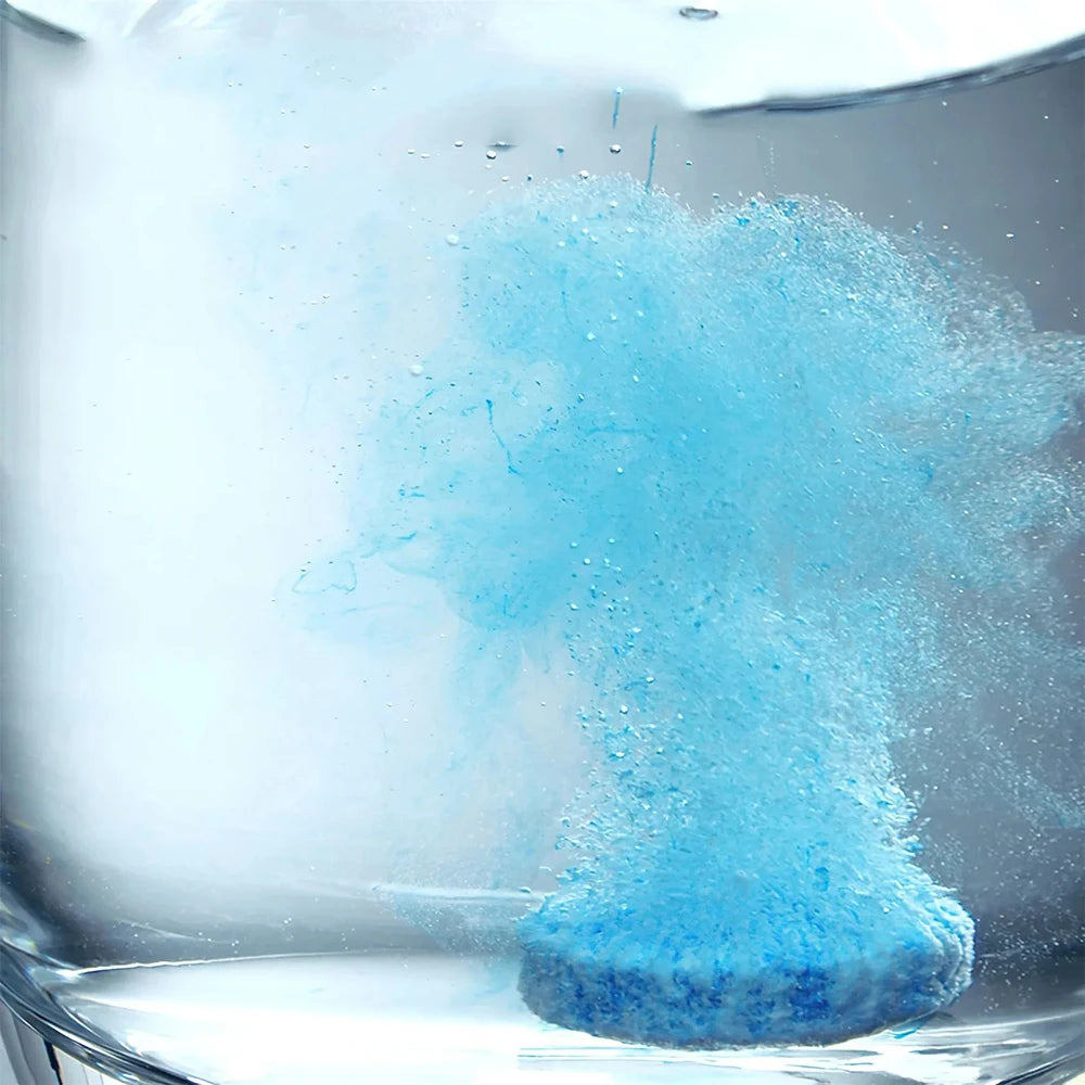 Concentrated Windshield Washer Tablets – Effervescent Cleaning Fluid for Car Glass