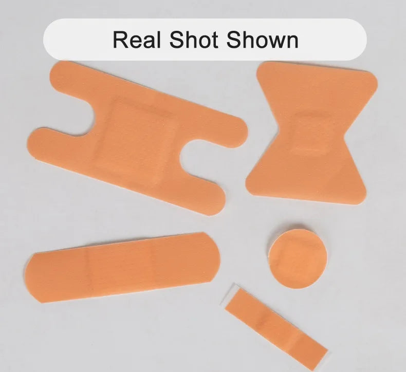 Waterproof Adhesive Bandages – Multi-Size Sterile Plasters for First Aid Kits