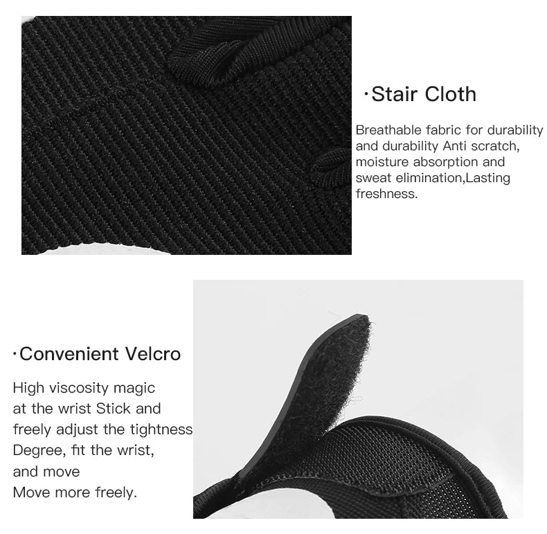 Anti-Slip Full Finger Cycling Gloves – Breathable MTB Gear for Men and Women