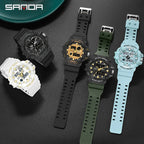 Digital Sports Watch – Waterproof LED Military Timepiece for Outdoor Men