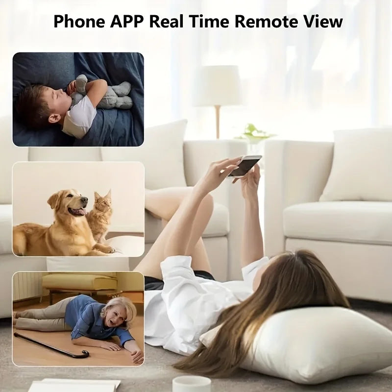 HD Mini WiFi Security Camera – Wireless 1080P Video Recorder for Home Monitoring