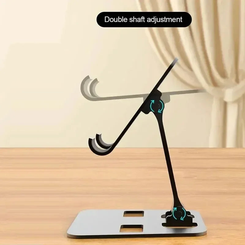 Aluminum Tablet Stand – Adjustable Folding Holder for Desktop Viewing