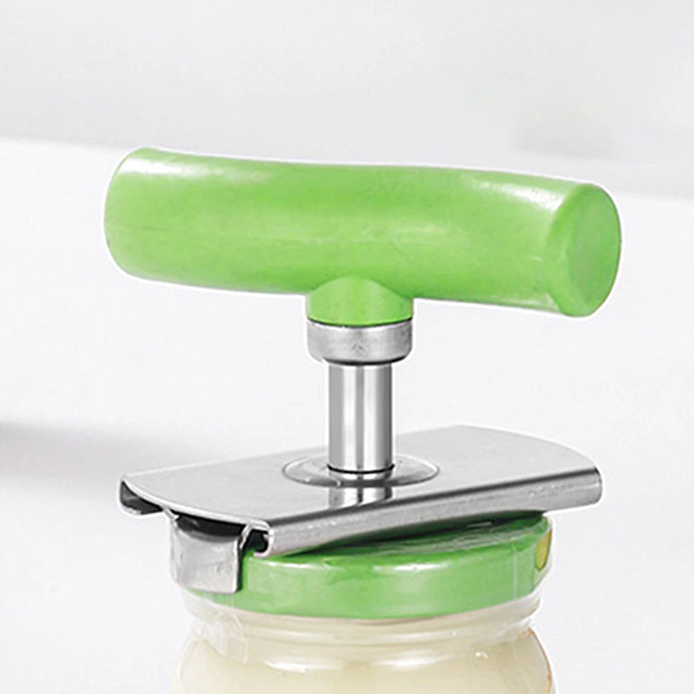 Adjustable Stainless Steel Jar Opener – Multi-Function Lid Tool for Kitchen