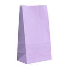 Paper Gift Bags – Small Colored Treat Sacks for Birthday Party Favors