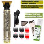 Cordless Electric Hair Trimmer – Professional Barber Shaver for Men