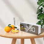 LED Digital Desktop Alarm Clock – Temperature Display for Home and Office