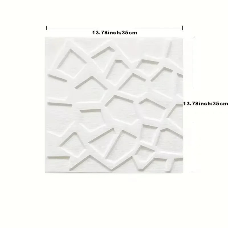 3D Self-Adhesive Wall Tiles – Waterproof Foam Panels for Bedroom Decor